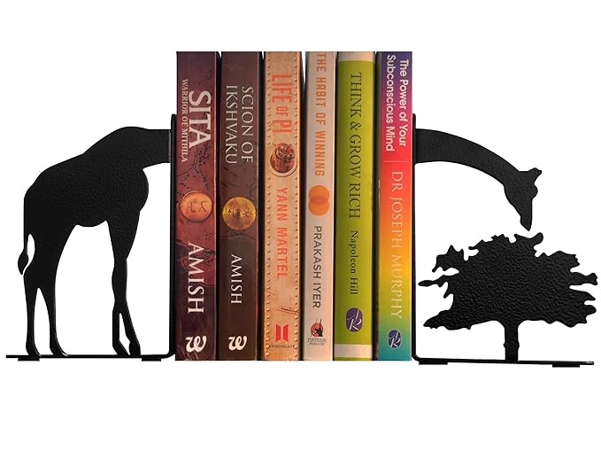 Serre-livres girafe